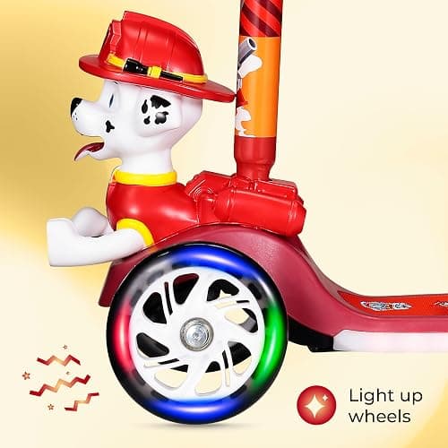 Kick Scooter for Kids, 3 Wheel Self Balancing, Light Up LED Wheels thumbnail 3