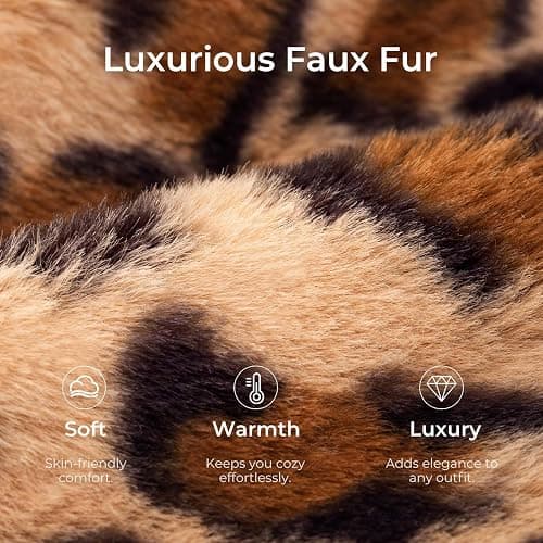 Snug Leaves Women's Fuzzy Scuff Slippers Soft Comfy Memory Foam Non-slip Indoor House Shoes thumbnail 5