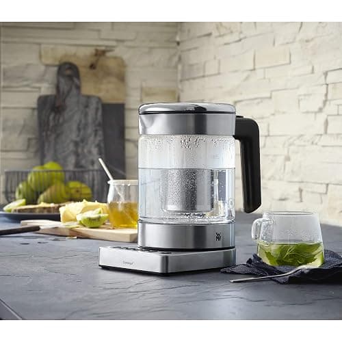 WMF Küchenminis 2 in 1 Vario Wasserkocher mit Temperatureinstellung, 1,0l, 1900 W, Teekocher Glas mit Teebeutelhalter und Sieb thumbnail 11