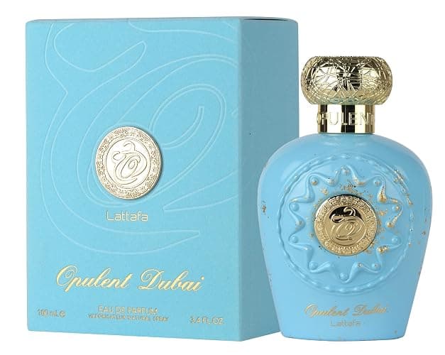 Lattafa Opulent Dubai - Citrus, Fruity, Floral, Woody - Eau de Parfum Long-Lasting Fragrance for Unisex, 3.4 Ounce / 100 ml thumbnail 2