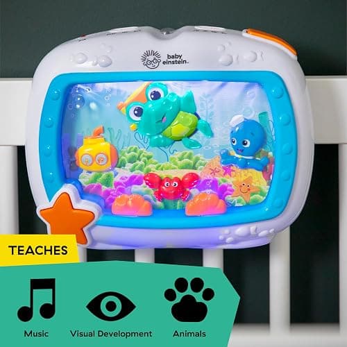 Baby Einstein Sea Dreams Soother Musical Crib Toy and Sound Machine, Newborn and up thumbnail 9