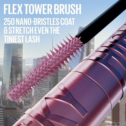Maybelline Lash Sensational Sky High Waterproof Mascara Makeup, Volumizing, Lengthening, Defining, Curling, Multiplying, Buildable Formula, Very Black, 1 Count thumbnail 6