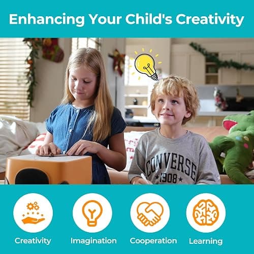 BEAVERBOT Cardboard Cutter for Kids, Safe DIY Cardboard Construction Tool Kit, Educational Craft Toy for 3+ Boys and Girls, Perfect for Creativity Projects 3D Models thumbnail 4