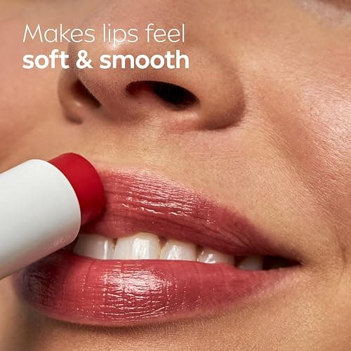 NIVEA Cherry Lip Care, Tinted Lip Balms with Shea Butter, 4 x 0.17 OZ | Ruby Tinted Lip Balm with Shea Butter, Nourishing Oils and Vitamins, 3-in-1 Moisture, Repair Dry Lips and Color, Vegan thumbnail 10
