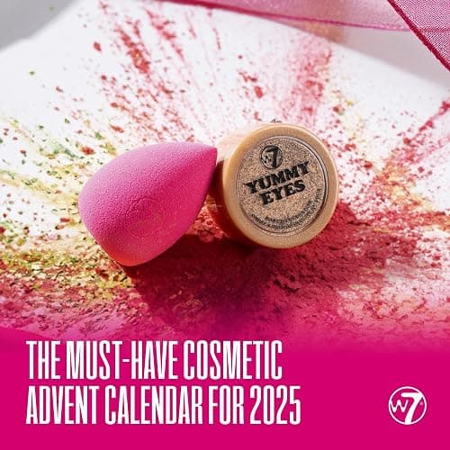 W7 Beauty Blast Advent Calendar 2025 - Individually Boxed Makeup & Cosmetic Surprises For the 24 Days to Christmas - Cruelty Free, Holiday Gifting thumbnail 5