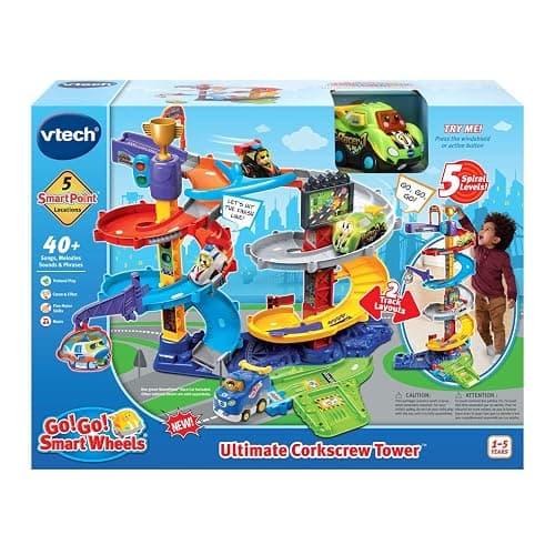 VTech Go! Go! Smart Wheels Ultimate Corkscrew Tower thumbnail 7