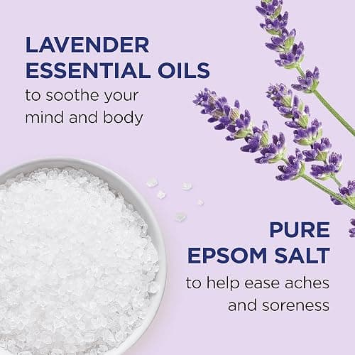 Dr Teal's Epsom Salt Soaking Solution, Soothe & Sleep, Lavender, 3lbs thumbnail 3