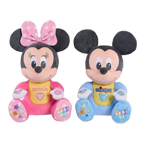 Disney Baby Musical Discovery Plush Minnie Mouse with Sounds and Phrases, Sings ABCs, 123s, and Colors Songs, Kids Toys for Ages 06 Month by Just Play thumbnail 5