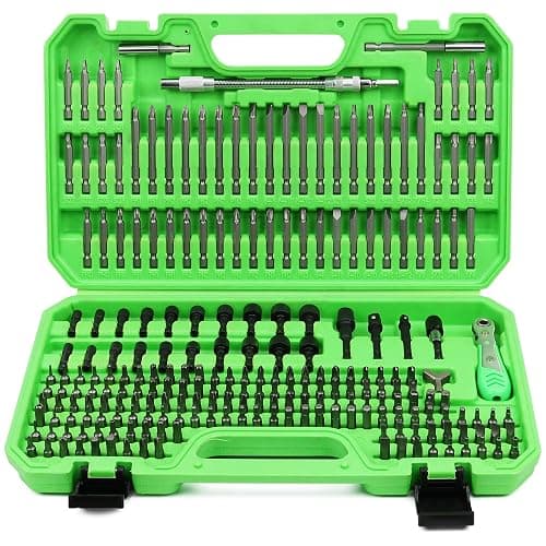SWANLAKE 232-Piece Ultimate Screwdriver Bit Set, Cr-V Impact Driver Bit Set, Includes Security Bits, Nut Driver, Ratchet Wrench and Bits Holder - Image 1
