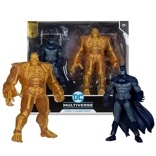 McFarlane Toys - DC Multiverse Batman & Solomon Grundy (Arkham City) 7in Action Figure and Mega Figure 2pk Gold Label thumbnail 11
