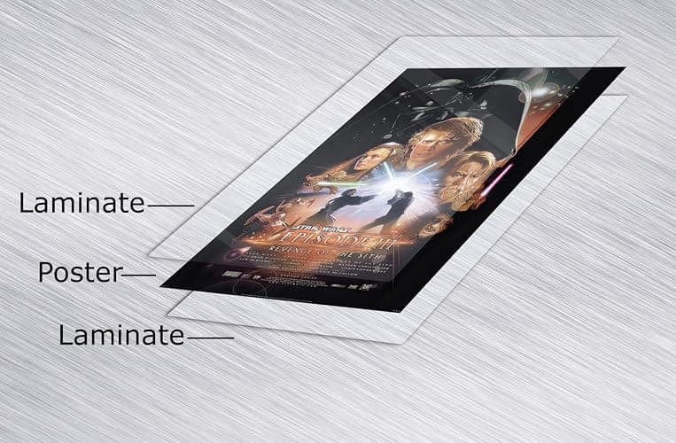 Star Wars: Episode I, II & III - 3 Piece Movie Poster Set (Reguar Styles) (Size 24" x 36" each) (Laminated Posters & Strips) thumbnail 4