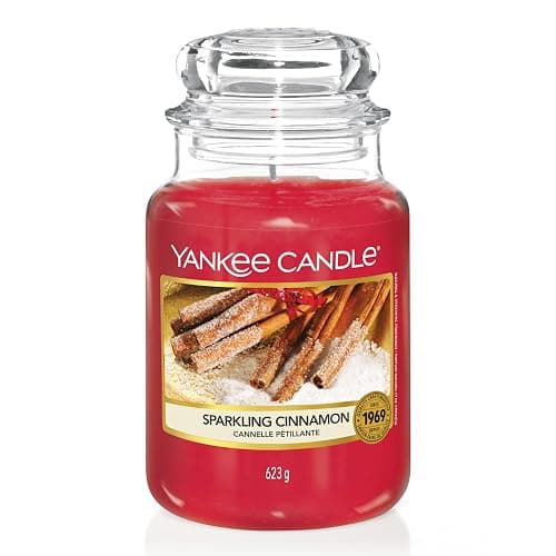 YANKEE CANDLE Candele In Giara, Cannelle Scintillante, Grande - Image 1
