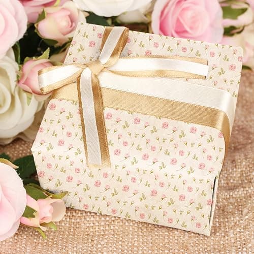 Whaline 12Pcs Spring Cotton Fabric Bundles 18 x 22 Inch Retro Floral Printed Fat Quarters Pink Flower Quilting Patchwork Squares Sewing Fabrics for DIY Handmade Crafting Home Party Decor thumbnail 5