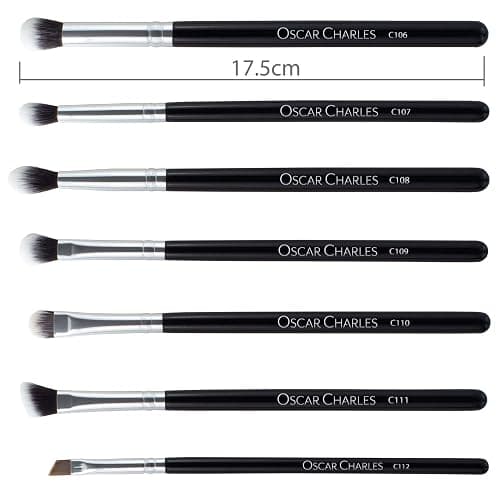 Oscar Charles Makeup Brush set: 12 Piece Luxe Professional Make up brushes set thumbnail 5