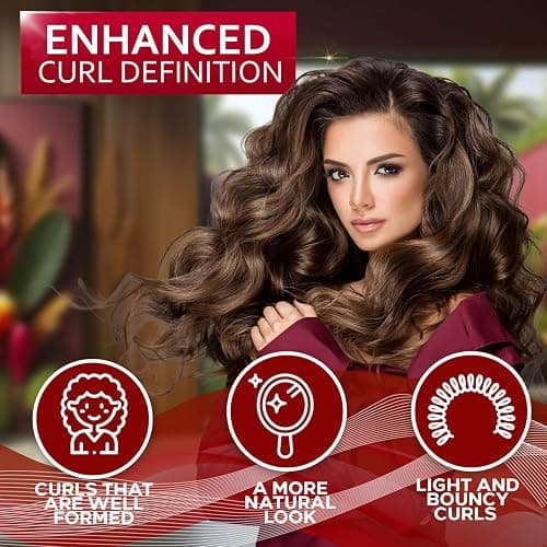 Curly Hair Shampoo and Conditioner Set - For Defining Wavy, Permed, Frizzy, Fine and Black Curls - Moisturizing, Sulfate Free Formula for Women and Men - Products are Safe for Color Treated Locks thumbnail 4