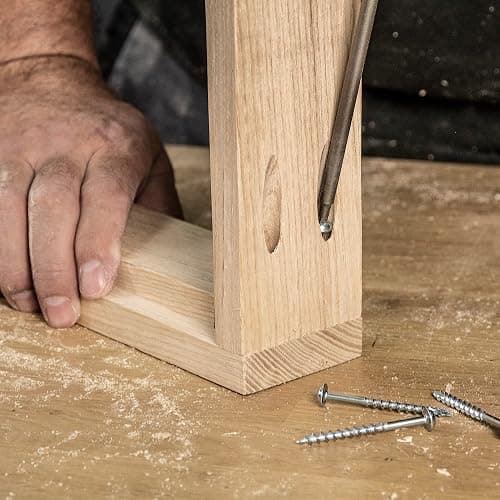 Trend Twin Pocket Hole Jig with HSS Drill Bit & Depth Setting Collar, Square Drive Bit & Pocket Hole Screws Selection, PH/JIG/C thumbnail 12