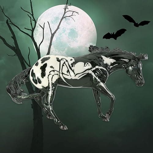 Breyer Arachne 2025 Halloween Horse – Limited Edition Appaloosa | Traditional 1:9 Scale Collectible Model Horse | Glow-in-The-Dark Details for Collectors thumbnail 3