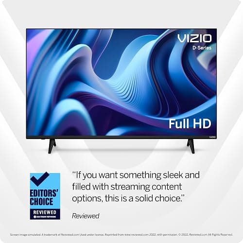 VIZIO 32-inch D-Series Full HD 1080p Smart TV with Apple AirPlay and Chromecast Built-in, Alexa Compatibility, D24f-J09, 2022 Model thumbnail 11