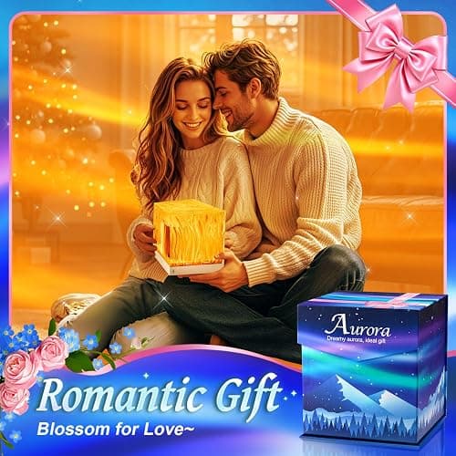 Northern Lights Projector Gifts for Women Gifts for Teenage Girls Boy, 18 Colors Galaxy Projector for Bedroom Lights, Remote Night Light for Kids, Cute Room Decor Aesthetic, Cool Stuff Teen Girl Gifts thumbnail 6