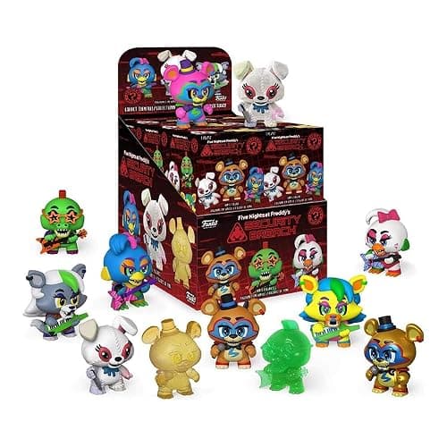 Funko Mystery Mini's: Five Nights at Freddy's, Security Breach - One Mystery Figure, Multicolour, 3 inches - Image 1