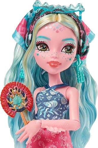 Monster High Skulltimate Secrets Lagoona Blue Doll and Accessories Set, Destination: Gore-geous Oasis with Suitcase and 19+ Surprises Like Clothes thumbnail 3