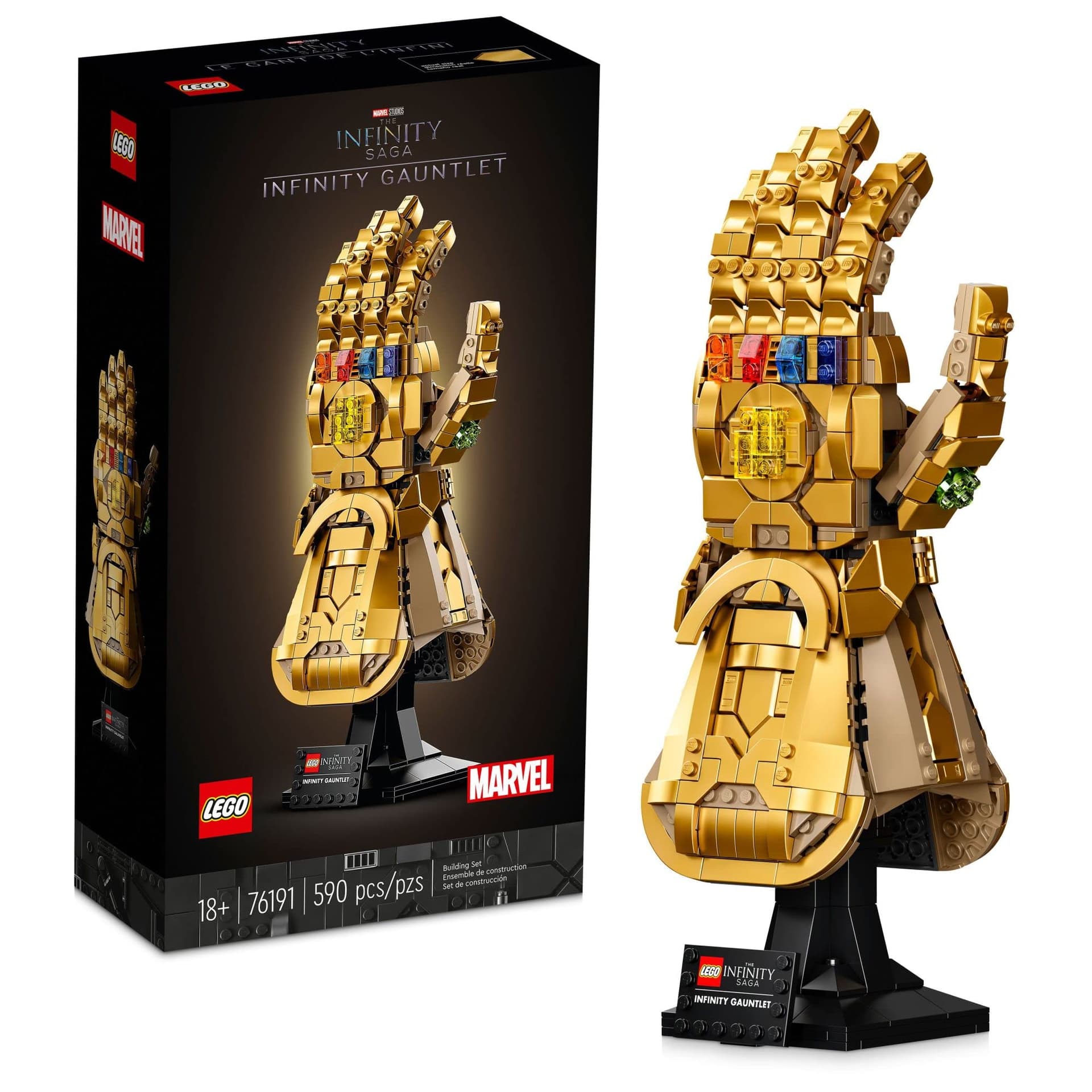 76191 LEGO® Marvel Manopla do Infinito; Kit de Construção (590 peças) - Image 1