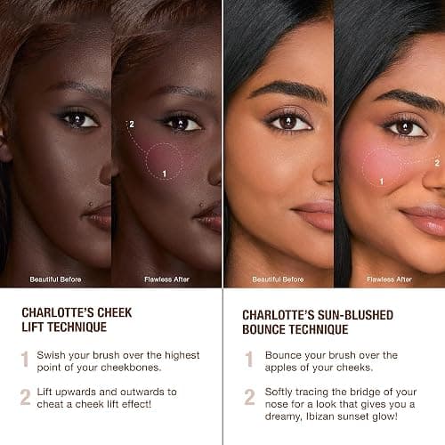 Charlotte Tilbury Airbrush Flawless Blush Blur - Powder Color for Cheeks thumbnail 4