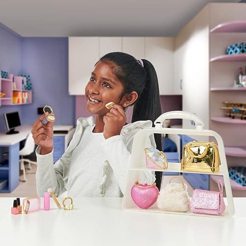 REAL LITTLES | Collectible Micro Handbag Collection | 5 Exclusive Bags | Plus 17 Beauty Surprises Inside!, Multicolor (25266) thumbnail 8