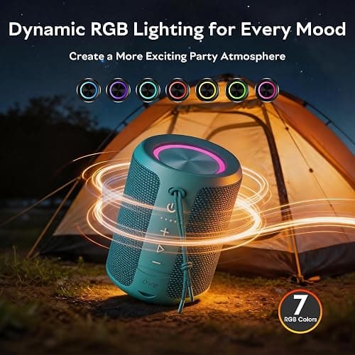 DUDGSIS Portable Bluetooth Speaker(Cerulean) thumbnail 5