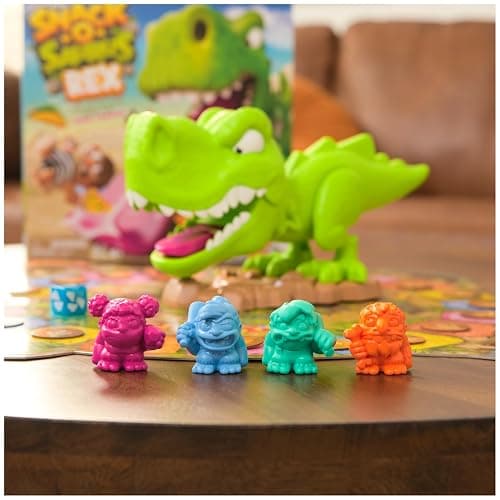 Spin Master Games, Snack-O-Saurus Rex, Interactive Dinosaur Toy for Kids, Board Games for Family Night, 2-4 Players, for Ages 5 & Up thumbnail 8