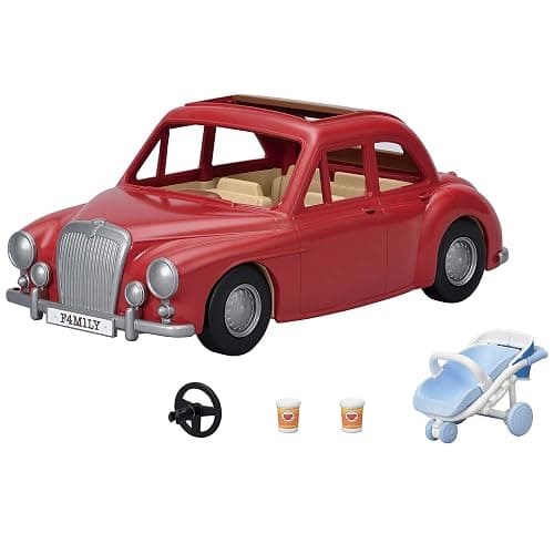 Calico Critters Family Cruising Car for Dolls, Toy Vehicle Seats up to 5 Collectible Figures - Image 1