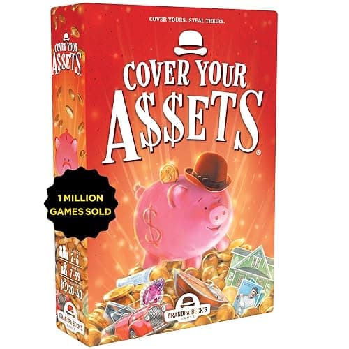 Grandpa Beck's Games Cover Your Assets Set Collection Card Game | Steal, defend, and grow valuable collections in the fast-paced family card game that keeps everyone on their toes - Image 1