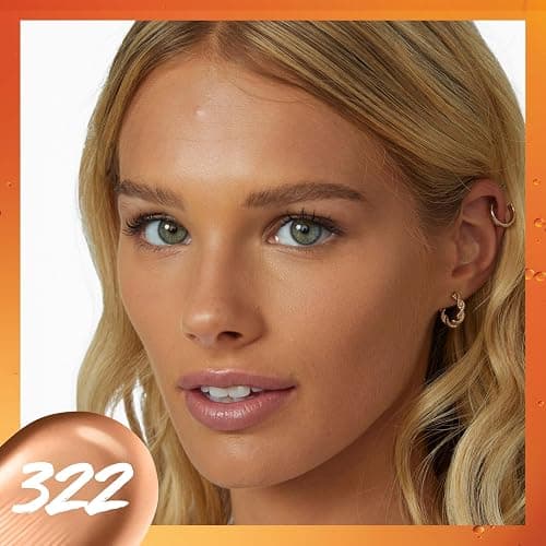 Maybelline Super Stay Up to 24HR Skin Tint, Radiant Light-to-Medium Coverage Foundation, Makeup Infused With Vitamin C, 322, 1 Count thumbnail 2
