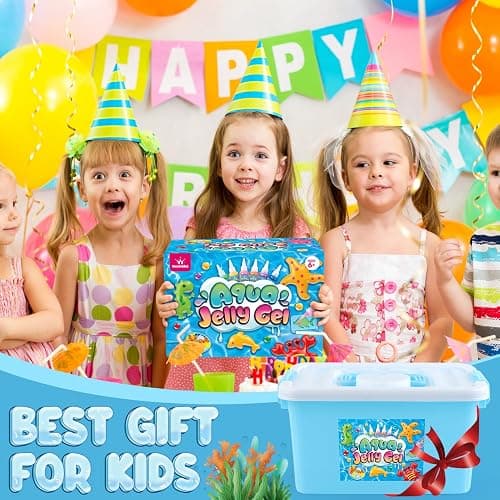 wookidel Aqua Fairy Water Gel Kit for Kid, Magic Water Elf Toy Kits with 12PCS Magic Gel and Animal Molds-Gift for Christmas,Birthday,New Year,Creative Art Craft Kit for Girls 6 7 8 10 Year Old thumbnail 8