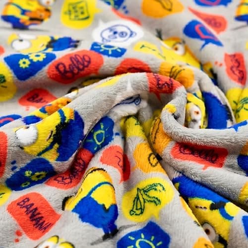Franco Kids Bedding Super Soft Plush Throw Blanket, 46 in x 60 in, Minions The Rise Of Gru thumbnail 6