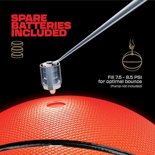 FlashCatch Light Up Basketball - Glow in The Dark - Sports Gear Accessories Gifts for Boys 8-15+ Year Old - Kids Teens Gift Birthday Ideas - Teen Boy Toys Ages 8 9 10 11 12 13 14 15 Outdoor Teenager thumbnail 3