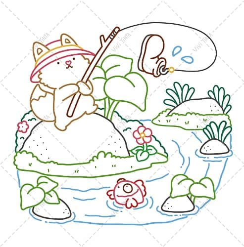 Little Moments: Color By Line Coloring Book thumbnail 7