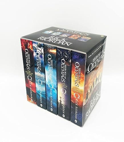 CHILDREN PBS Heroes Of Olympus Complete Collection (5 Book Slipcase) thumbnail 5