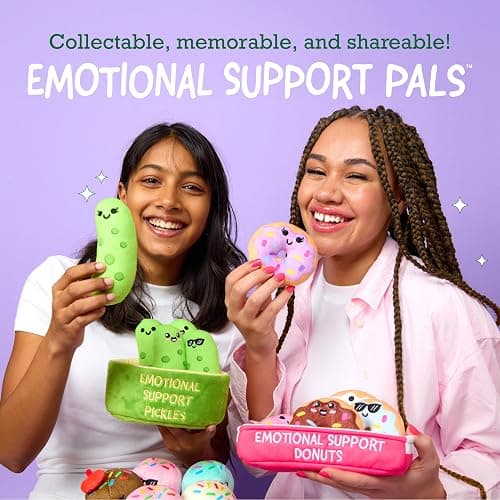 WHAT DO YOU MEME? Emotional Support Kitties by Relatable, Cuddly Stuffed Animals and Toys, Squishy Toys and Plushies, Great Ideas for Loved Ones of All Ages, Includes 5 Plushies with Carrying Basket thumbnail 7