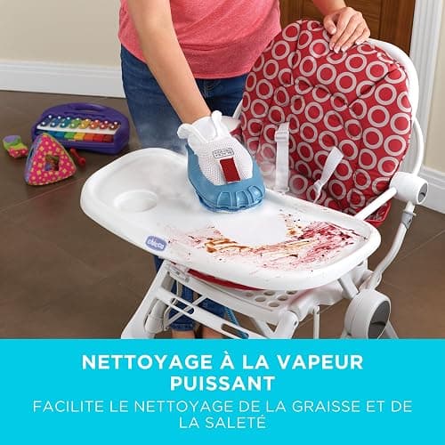 BLACK+DECKER Vadrouille à vapeur 2-en-1 avec gant de nettoyage à main SteaMitt et 11 accessoires, BHSM166DSM-QS thumbnail 2