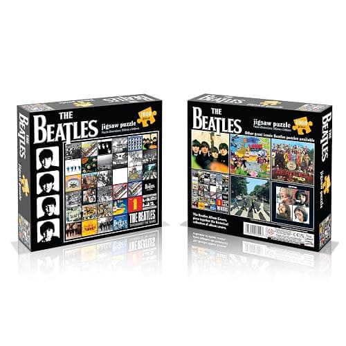 Beatles Album Collage (1000 Piece Jigsaw Puzzle) thumbnail 3