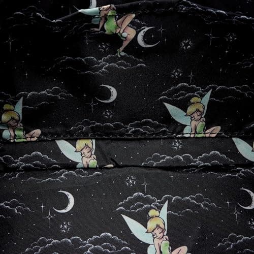 Loungefly Disney: Tinker Bell - Pixie Dust - Gold Foil Crossbody Bag - Great for Kids & Adults - Collectible Bags thumbnail 6