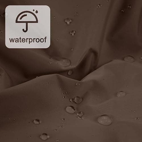 Reusable Shower Cap for Women, Large Waterproof Shower Essentials Bonnet Washable Elastic Band Bath Hair Wrap Hat for Long Hair, Braids(Dark Coffee) thumbnail 6