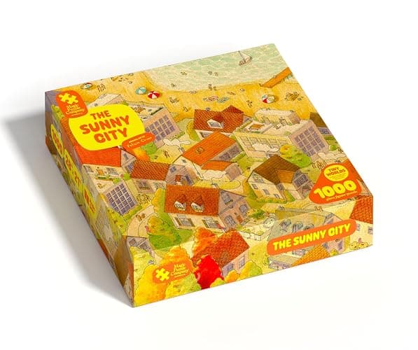 The Sunny City • 1000-Piece Jigsaw Puzzle from The Magic Puzzle Company • Series One - Image 1