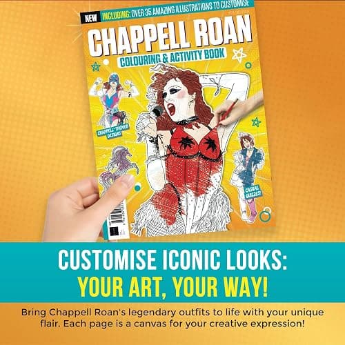 Chappell Roan Coloring & Activity Book – Over 35 Fun Designs, Perfect for Fans, Relaxation, and Creative Expression: Over 35 Amazing Illustrations to Customize thumbnail 5
