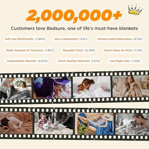 Bedsure Fleece Throw Blanket for Couch Grey - Lightweight Plush Fuzzy Cozy Soft Blankets and Throws for Sofa, 50x60 inches - Grey - Throw (50" x 60") thumbnail 6