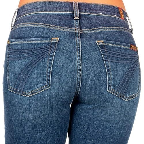 7 for All Mankind Womens 7 for All Mankind Women's Tailorless Dojo Regular Fit Flared Jeans thumbnail 5