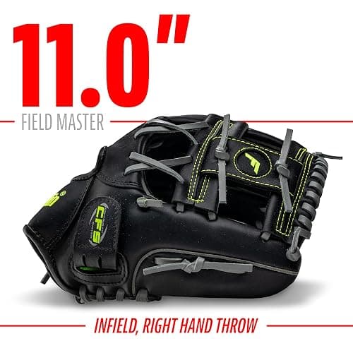 Franklin Sports Baseball and Softball Glove - Fieldmaster Adult + Youth Baseball Gloves - Men's + Women's Infield + Outfield Mitt thumbnail 2