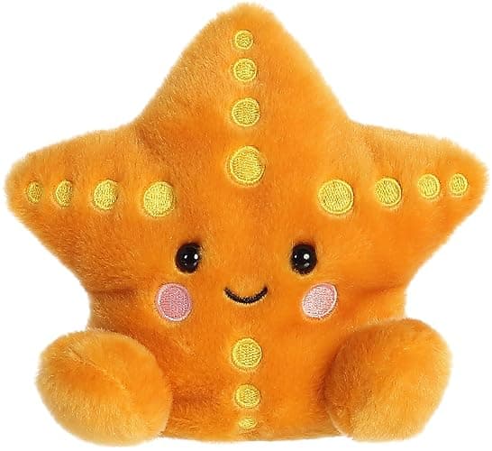 Aurora® Adorable Palm Pals™ Treasure Starfish™ Stuffed Animal - Fun Collectible Plush for Kids and Adult Collectors - Perfect for Decorating Rooms and Birthday Gifts - Orange 5.5 Inches - Image 1