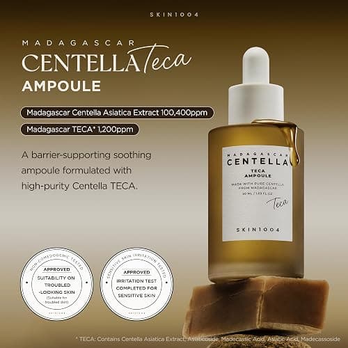 SKIN1004 Madagascar Centella TECA Ampoule, Korean Face Serum for Oil Balance & Moisture Barrier Support with TECA & PDRN, Hydrating Serum for Skin Firmness, Korean Skin Care, 1.69 fl oz / 50 ml thumbnail 2